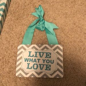 cute turquoise decor